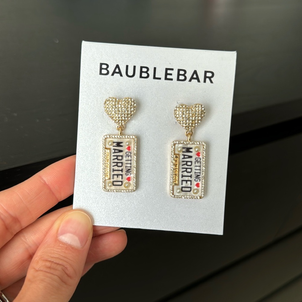 Baublebar Getting Married Earrings